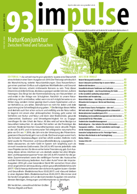Vorschaubild der PDF-Datei Ausgabe 93: NaturKonjunktur - Zwischen Trend und Tatsachen (PDF)